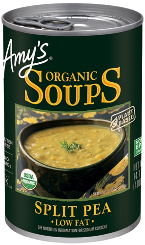 Amy's Organic Soup Low Fat Split Pea