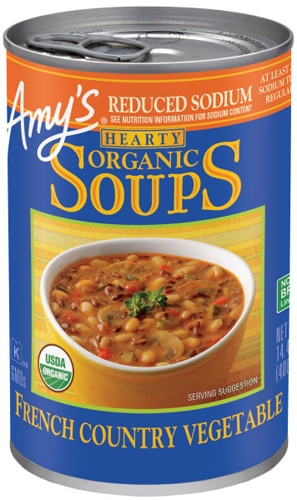 Amy's Soup Organic Reduced Sodium French Country Vegetable