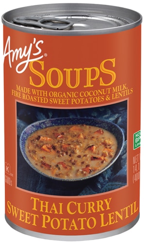 Amy's Soups Thai Curry Sweet Potato Lentil