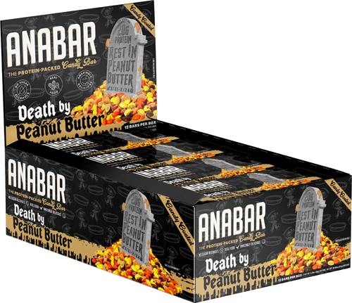 Anabar Death By Peanut Butter Protein-Packed Candy Bar