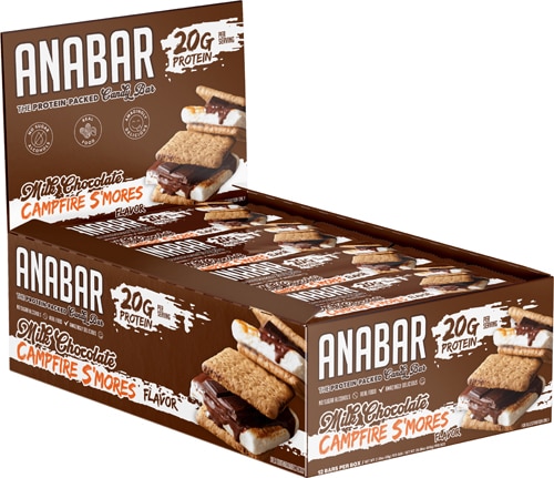 Anabar Protein Bar Milk Chocolate Campfire S'mores