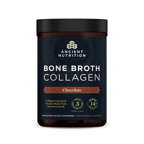 Ancient Nutrition Bone Broth Collagen Chocolate