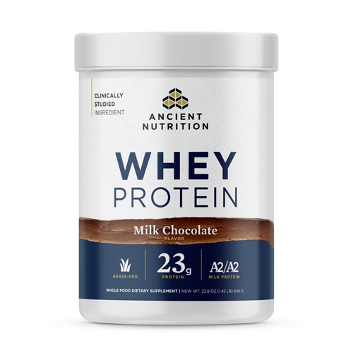 Ancient Nutrition Grassfed Whey Protein Milk Chocolate