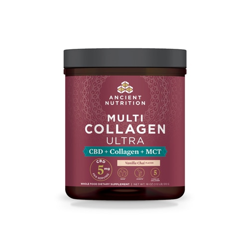 Ancient Nutrition Multi Collagen Ultra Vanilla Chai