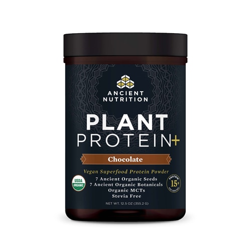 Ancient Nutrition Plant Protein+ Chocolate