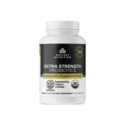 Ancient Nutrition Regenerative Organic Certified - Extra Strength Probiotics