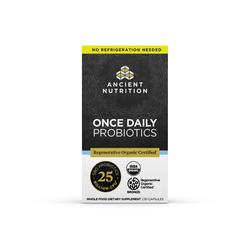 Ancient Nutrition Regenerative Organic Certified - Once Daily Probiotics