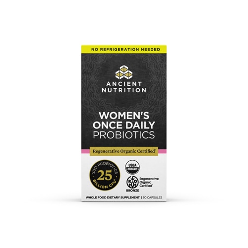 Ancient Nutrition Regenerative Organic Certified - Women's Once Daily Probiotics