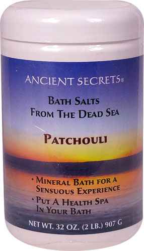 Ancient Secrets Dead Sea Mineral Bath Salts Patchouli