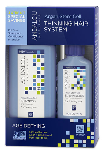 Andalou Naturals Age Defying Argan Stem Cell 3 Step System Kit