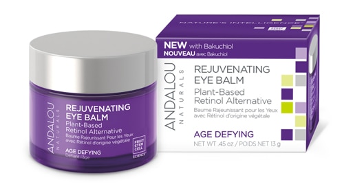 Andalou Naturals Age Defying Rejuvenating Plant-Based Retinol Alternative Eye Balm