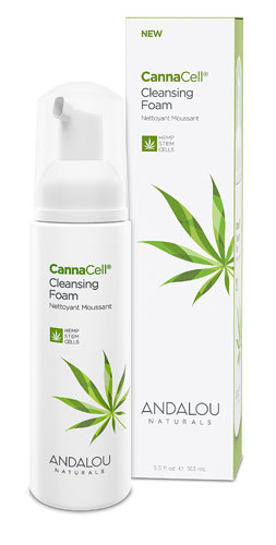 Andalou Naturals CannaCell Cleansing Foam