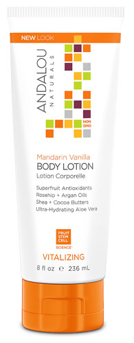 Andalou Naturals Vitalizing Body Lotion Mandarin Vanilla