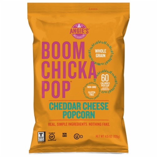 Angie's BoomChickPop Gluten Free Popcorn Cheddar Cheese