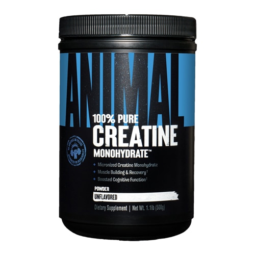 Animal 100% Pure Creatine Monohydrate Unflavored Powder