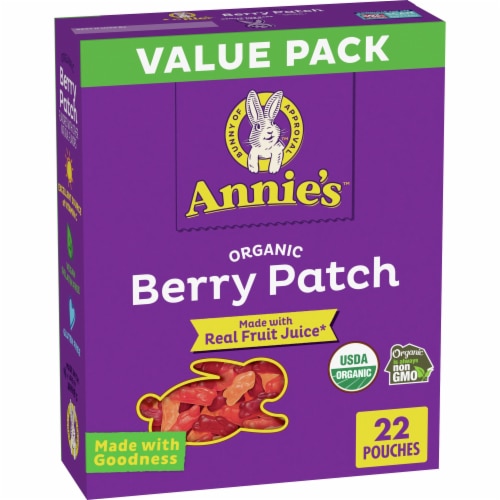 Annie's Bunny Fruit Snacks Value Pack Berry Patch