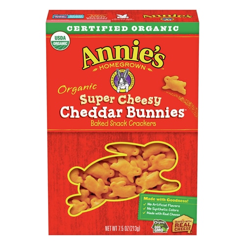 Annie's Homegrown Bunnies Super Cheesy Cheddar