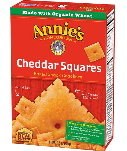 Annie's Homegrown Cheddar Squares