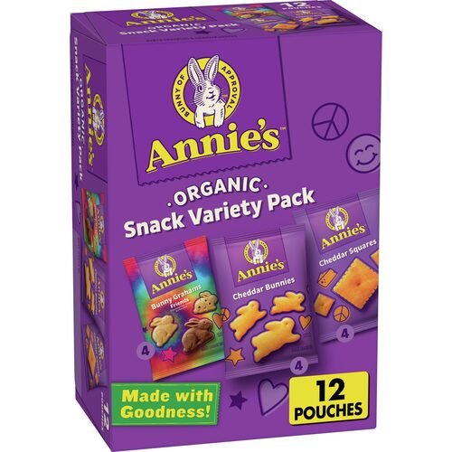 Annie's Homegrown Organic Snack Pack Variety