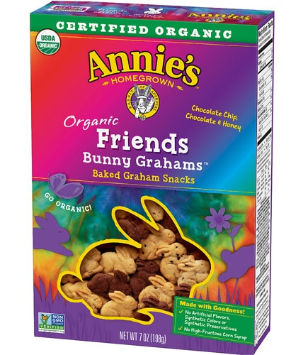 Annie's Organic Bunny Grahams Chocolate Chip Chocolate & Honey