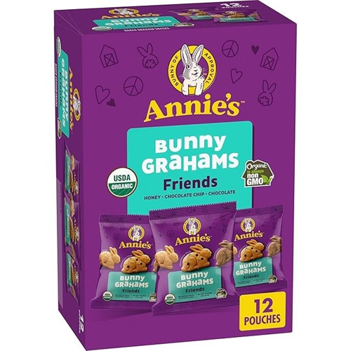 Annie's Organic Bunny Grahams Chocolate Chip Chocolate & Honey