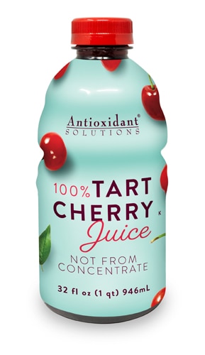 Antioxidant Solutions Non-GMO 100% Juice Not From Concentrate Tart Cherry