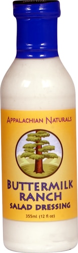 Appalachian Naturals Gluten Free Salad Dressing Buttermilk Ranch