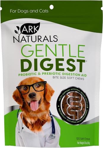 Ark Naturals Gentle Digest Probiotic & Prebiotic Digestion Aid for Dogs & Cats