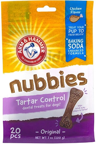 Arm & Hammer Nubbies Dental Treats for Dogs Chicken