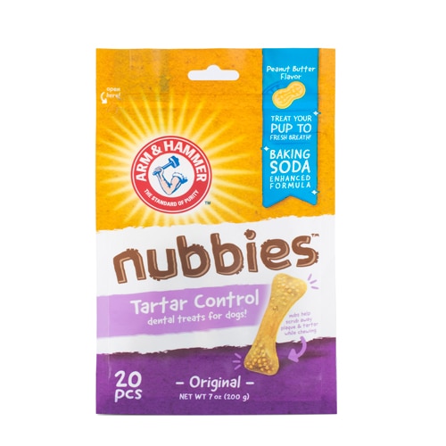 Arm & Hammer Nubbies Dental Treats for Dogs Peanut Butter