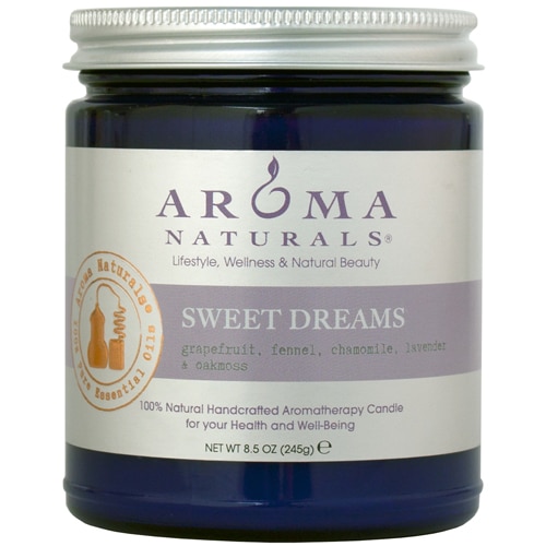 Aroma Naturals Apothecary Jar Candle Sweet Dreams