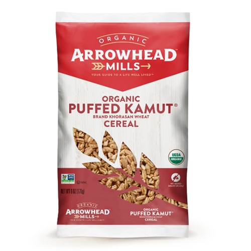 Arrowhead Mills Organic Whole Grain Puffed Kamut Cereal