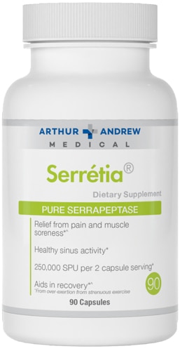 Arthur Andrew Medical Inc. Serretia Pure Serrapeptase