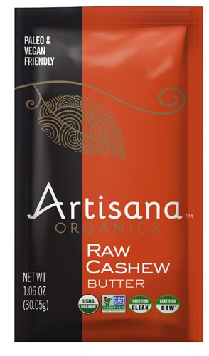 Artisana Organic Raw Cashew Butter Squeeze Pack