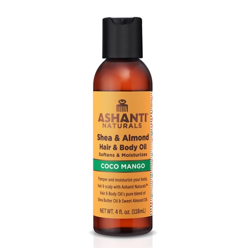 Ashanti Naturals 100% Shea Nut & Sweet Almond Hair & Body Oil - Coco Mango