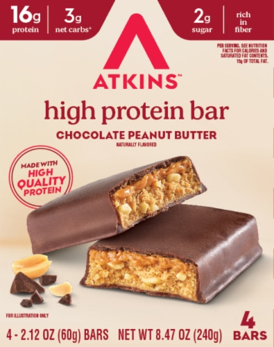 Atkins High Protein Bar Chocolate Peanut Butter