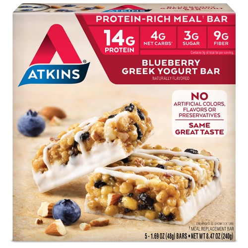 Atkins Meal Bar Blueberry Greek Yogurt