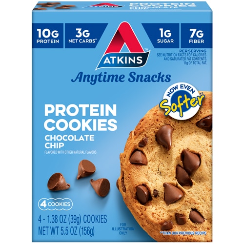 Atkins Protein Cookies Chocolate Chip