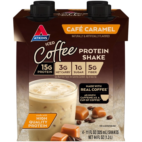 Atkins Protein Rich Shake Cafe Caramel