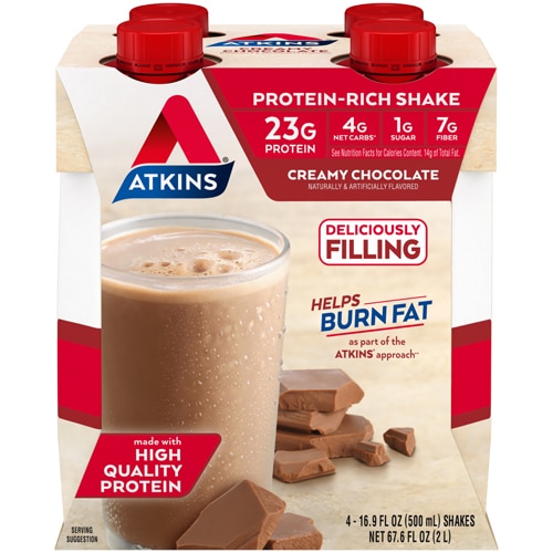 Atkins RTD Protein-Rich Meal Shake Creamy Chocolate