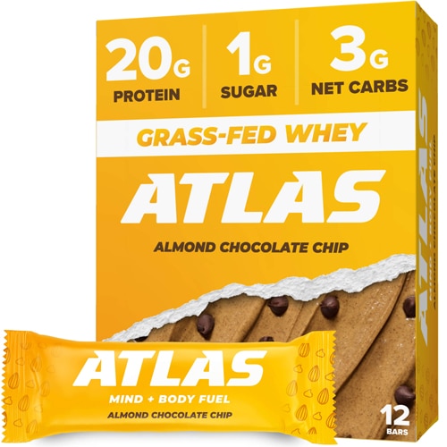 Atlas Protein Bar Almond Chocolate Chip