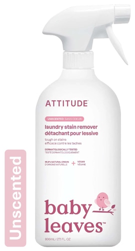 Attitude Baby Leaves Laundry Stain Remover Unscented