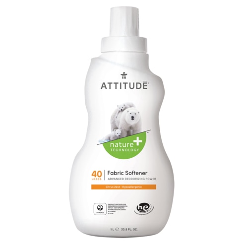 Attitude Fabric Softener Citrus Zest 40 Loads