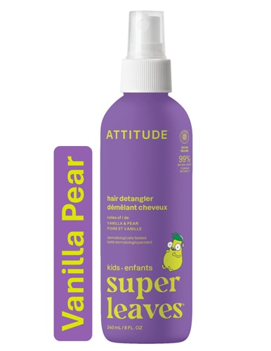 Attitude Kids Super Leaves Hair Detangler Spray Vanilla & Pear