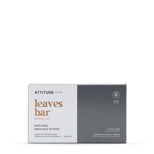 Attitude Leaves Bar Soap Peppermint & Sweet Orange