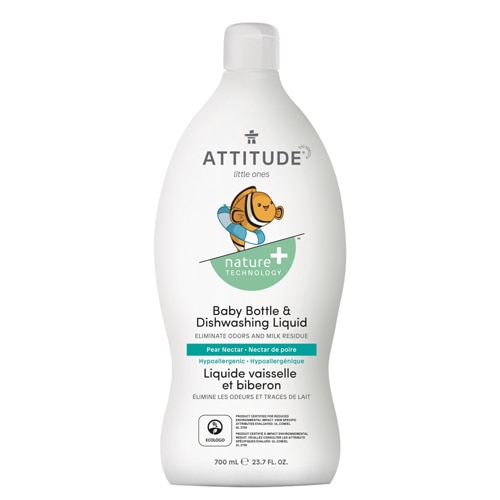 Attitude Little Ones Baby Bottle & Dishwashing Liquid Pear Nectar