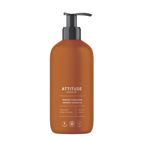 Attitude Natural Care Hand Soap Orange Cinnamon