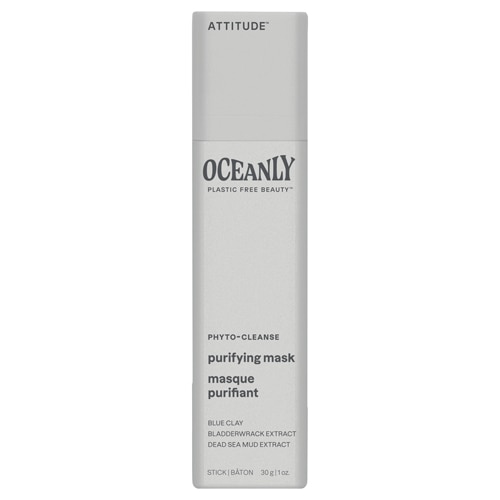 Attitude Oceanly Phyto-Cleanse Purifying Solid Mask with Blue Clay