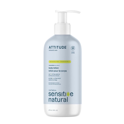 Attitude Sensitive Skin Body Lotion - Fragrance Free