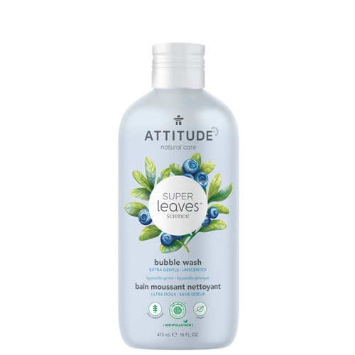 Attitude Super Leaves Bubble Wash Unscented